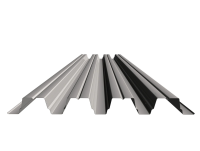 Профнастил оцинкованный НС75 0,4мм 1м