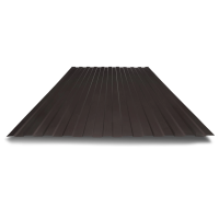 Профнастил С8 0,3 мм серо коричневый RAL 8019 1м