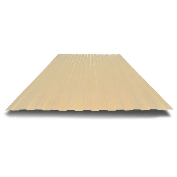 Профнастил С8 0,35 мм слоновая кость RAL 1014 1м