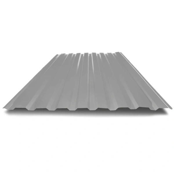 Профнастил С21 0,7 мм сигнальный серый RAL 7004 1м